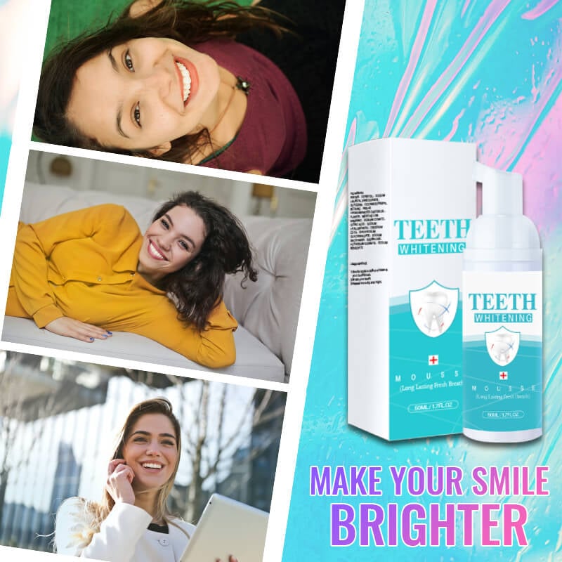 👨‍⚕TEETH WHITENING MOUSSE🔥